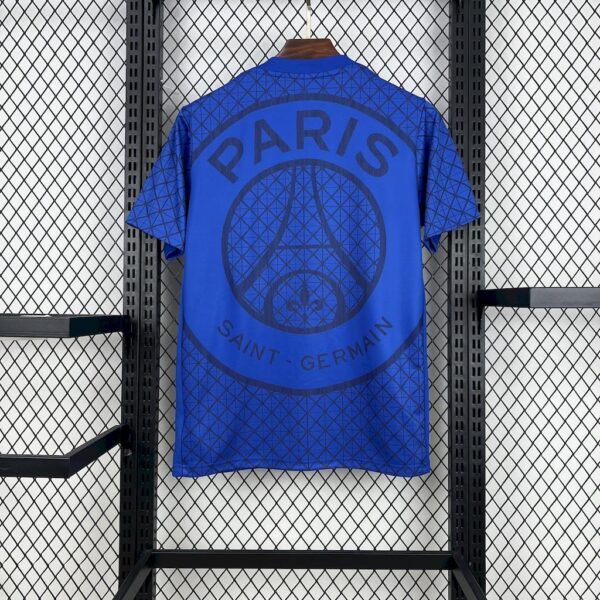 Paris Saint-Germain 2025-26 Pre-match training blue Jersey - Image 2