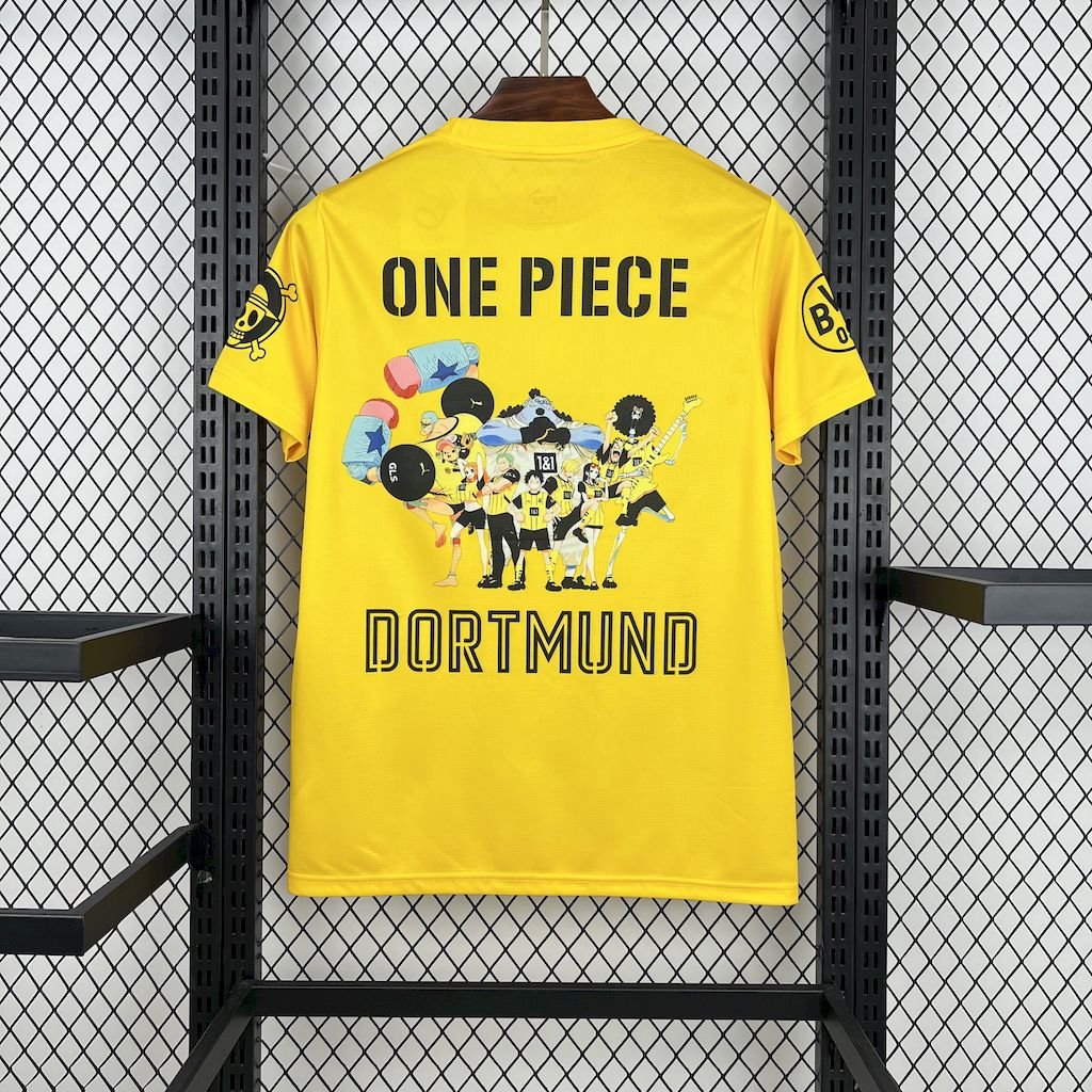 2025/07/1000061843.jpg Borussia Dortmund 2025-26 ONE PIECE Collaboration Edition Jersey
