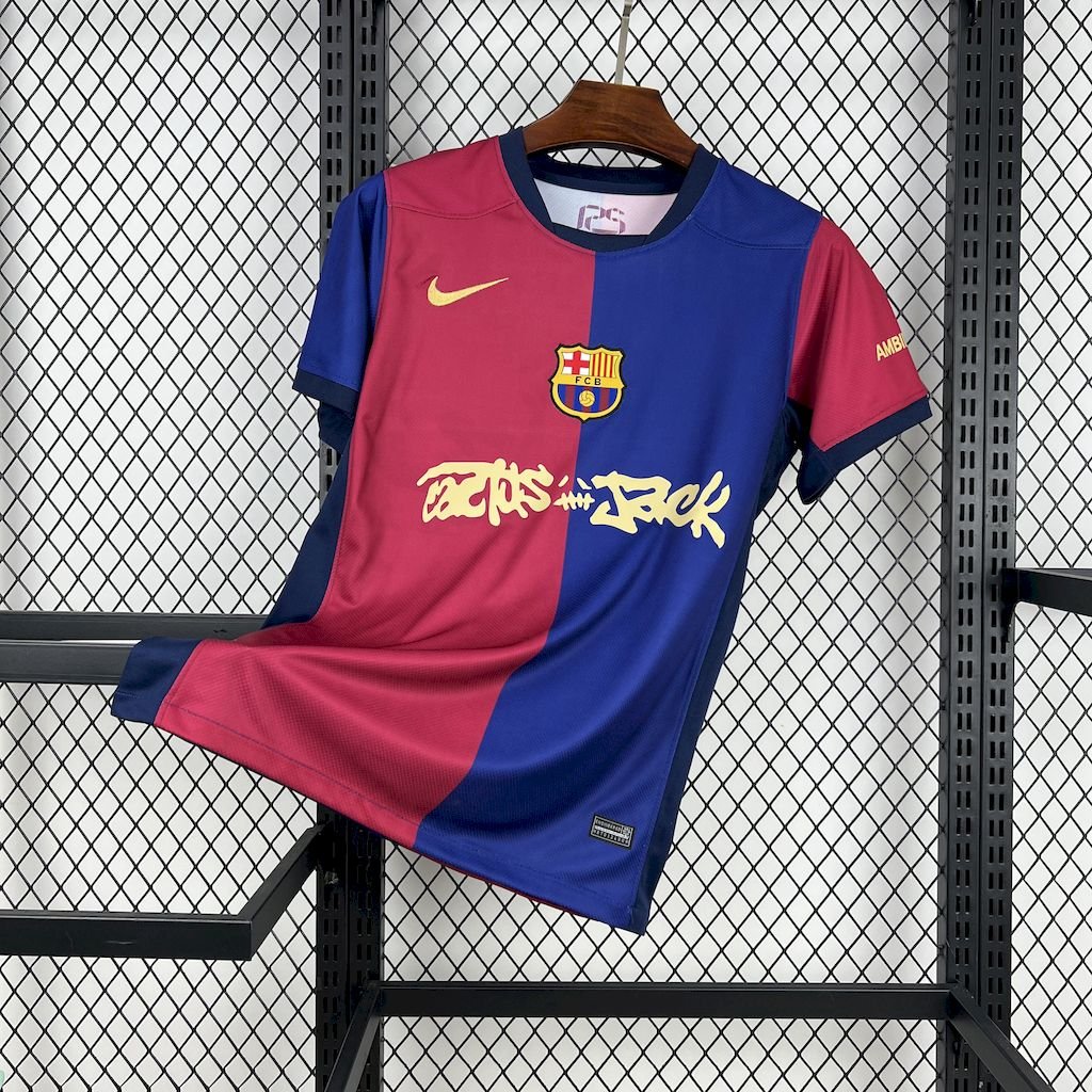 Barcelona 2024-25 Travis Scott Edition Jersey