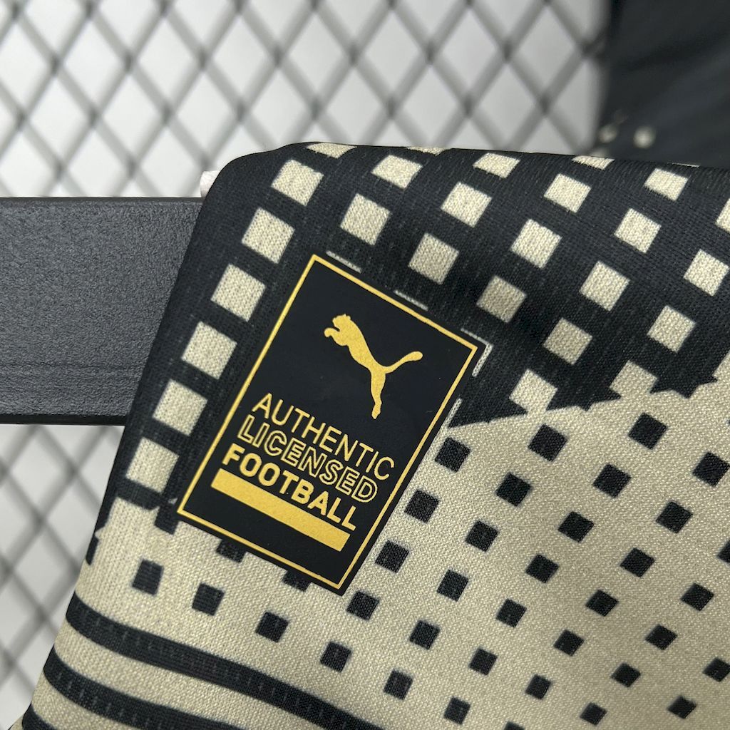 Manchester City 2025-26 Black and yellow concept version Jersey