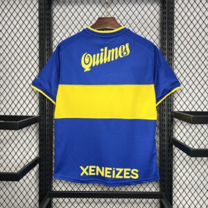 Boca Juniors 2000-01 Home Retro Jersey - Image 3