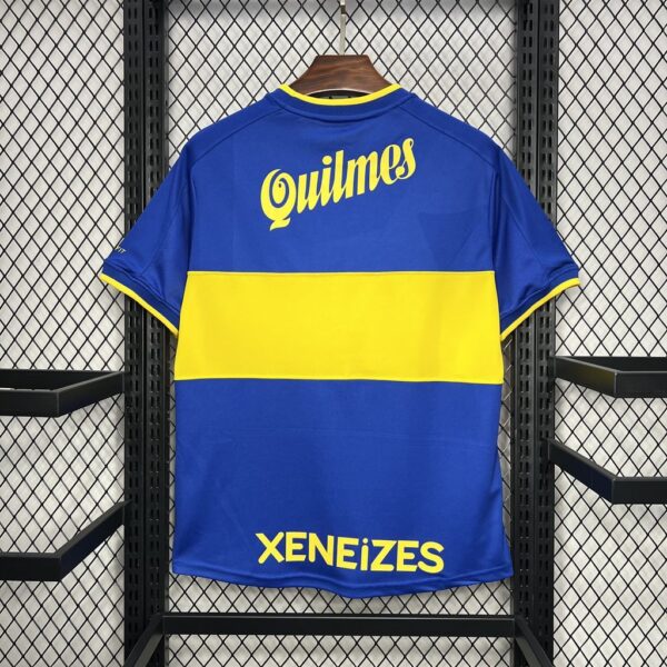 Boca Juniors 2000-01 Home Retro Jersey - Image 3