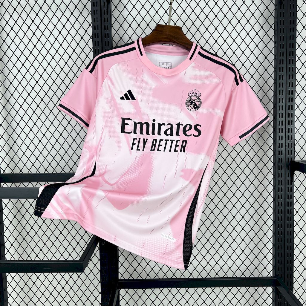 Real Madrid 202425 Special Edition Pink White Jersey