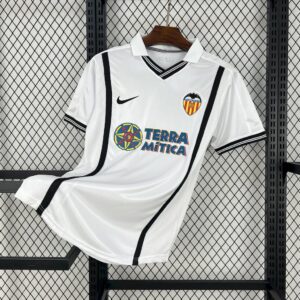 Valencia CF 2000-01 Home Retro Jersey