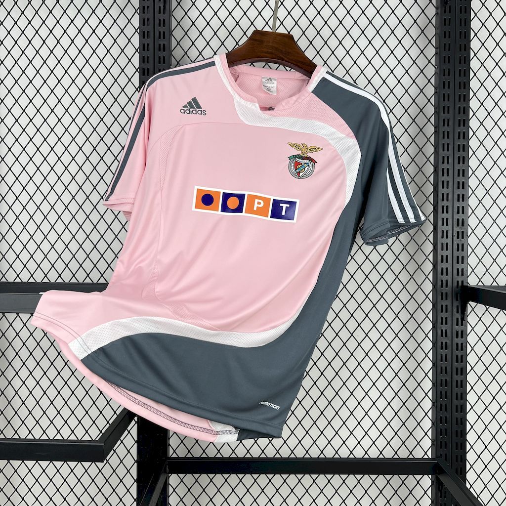 Benfica 2007-08 Away Retro Jersey (With sponsor10#RUI COSTA)