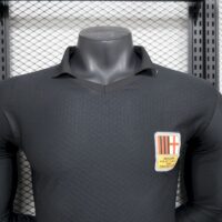138b8ecfdcb346d6bd10a192665cdfe7 AC Milan 2024-25 125th Black goalkeeper Retro Jersey Player Version