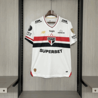2025-26 São Paulo home all sponsors Jersey