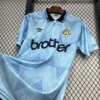 Manchester City 1989-91 Home Retro Jersey