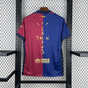 Barcelona 202425 Home Travis Scott Special Jersey - Image 2