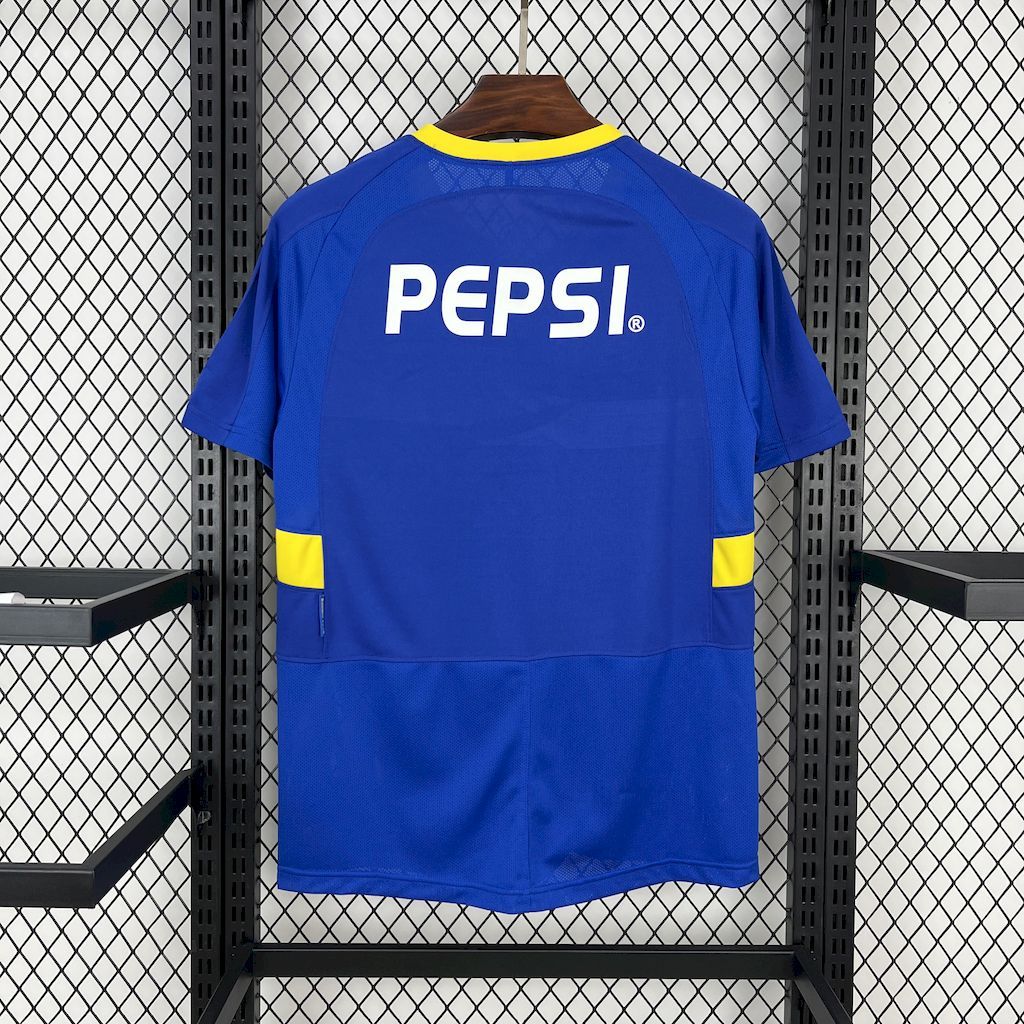 Boca Juniors 2003-04 Home Retro Jersey