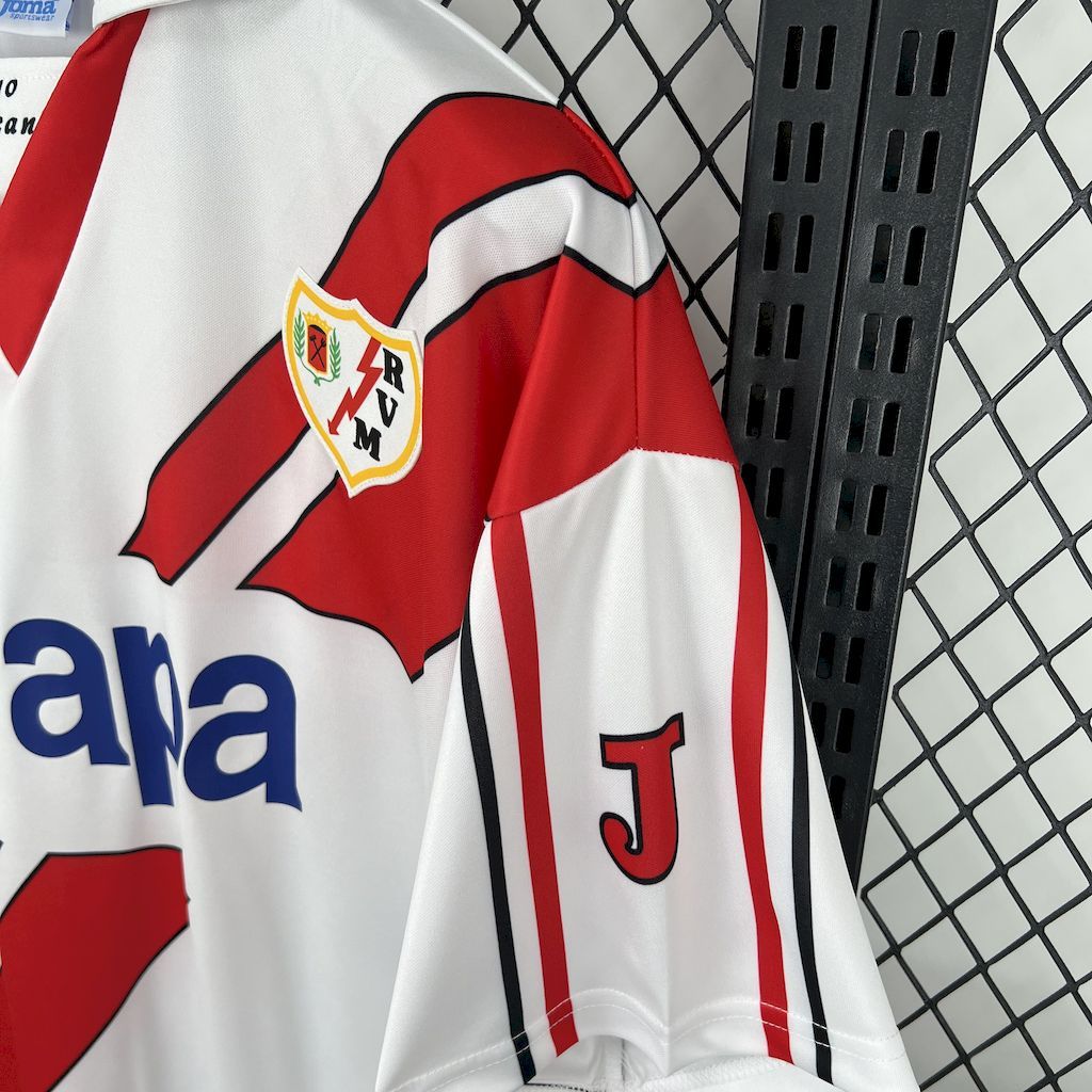 Rayo Vallecano 1997-98 Home Retro Jersey