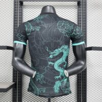 Real Madrid 2025-26 Black Green Dragon Edition Jersey Player Version