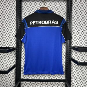 Flamengo 1999 Blue Goalkeeper Uniform Retro Jersey - Image 2