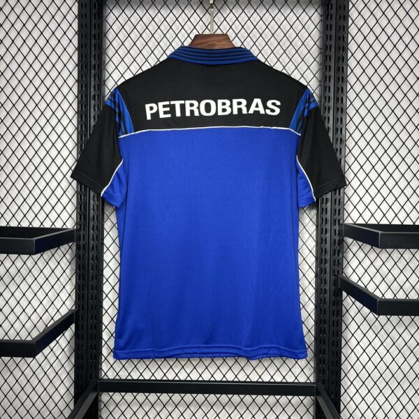 Flamengo 1999 Blue Goalkeeper Uniform Retro Jersey - Image 2