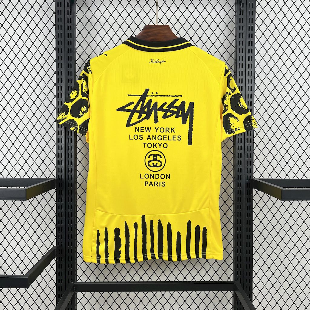 Borussia Dortmund 2025-26 Yellow Special Customized Jersey