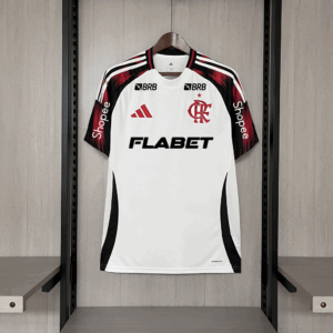 2025 26 Flamengo Away FLABET All Sponsors