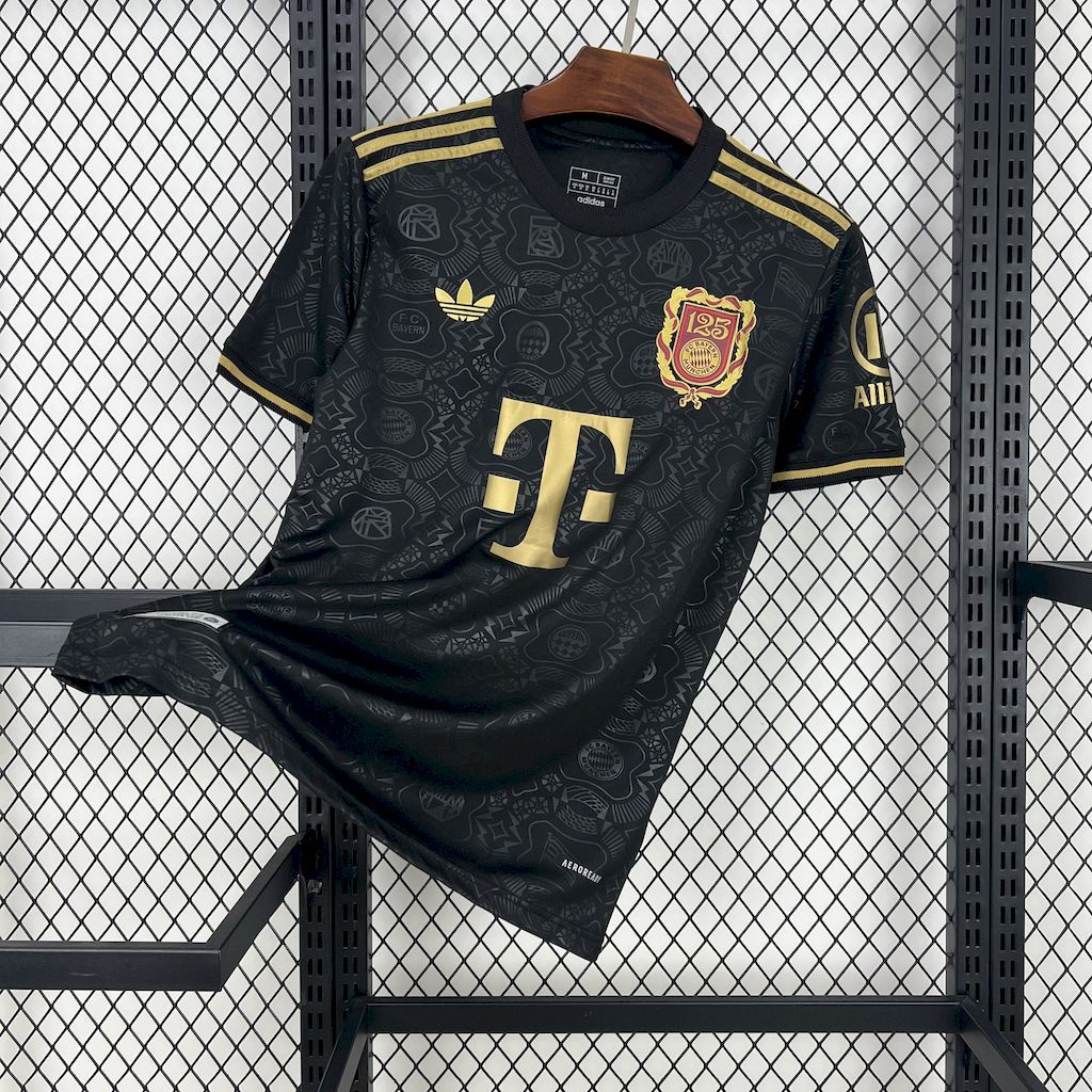 Bayern Munich 202425 125 Anniversary Black Jersey