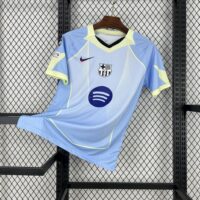 Barcelona 2025-26 blue special edition Jersey (With Champions League)