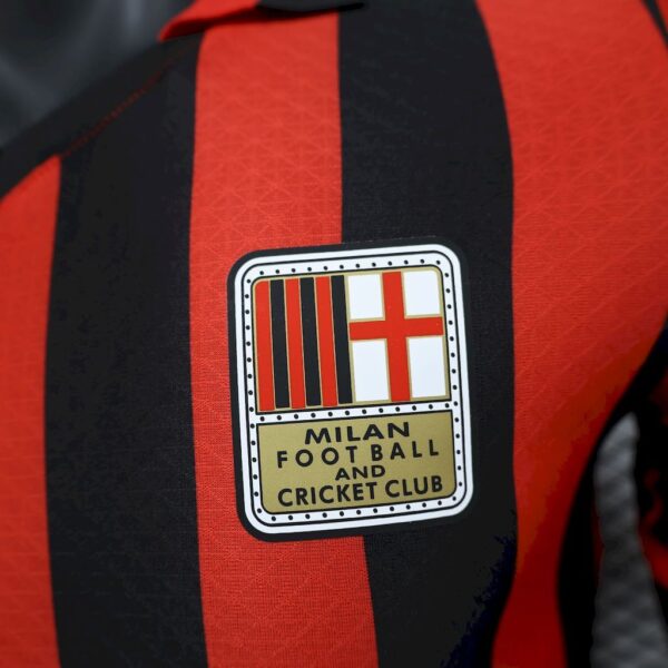 AC Milan 2024-25 125th Anniversary Edition Retro Jersey Player Version - Image 3