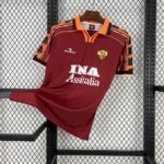 AS Roma 1998-99 Home Retro Jersey