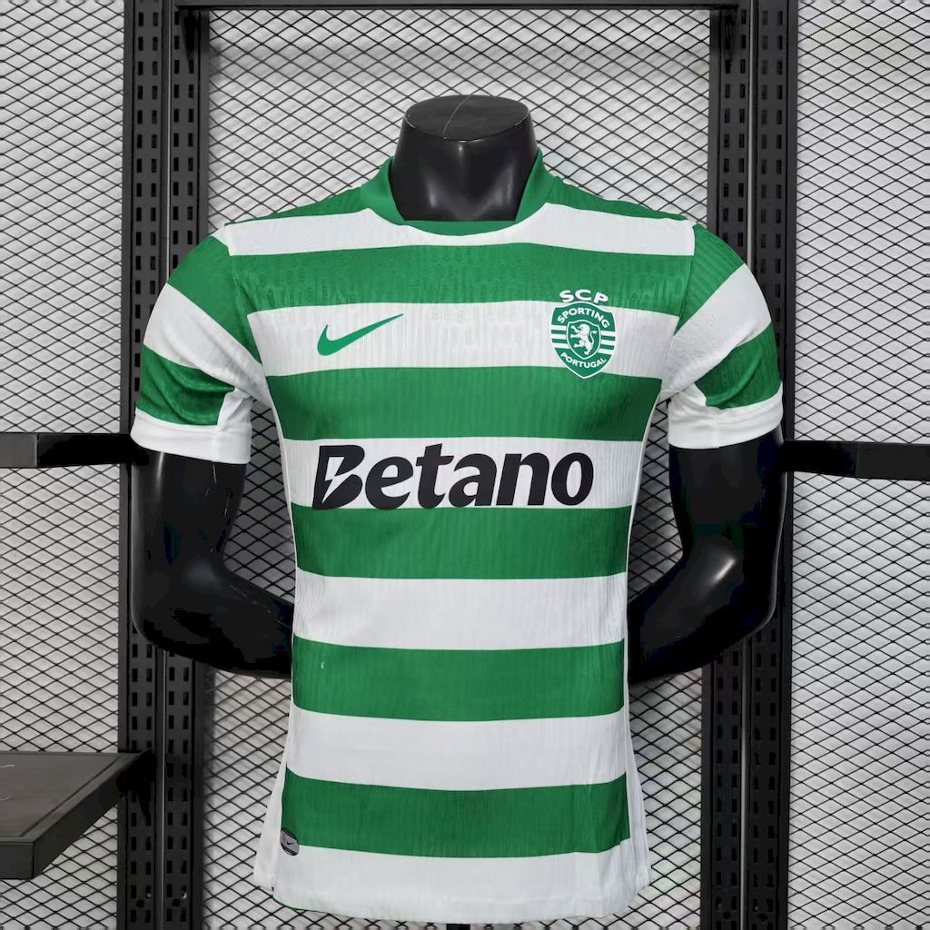 Sporting CP 2025-26 Home Jersey Player Version
