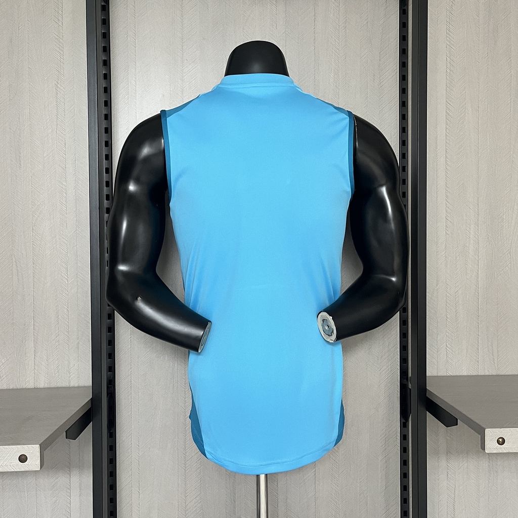 Vest 2025-26 Flamengo Training Wear Light Blue Jersey
