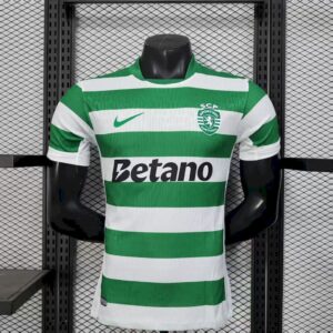Sporting CP 2025 26 Home Jersey Player Version