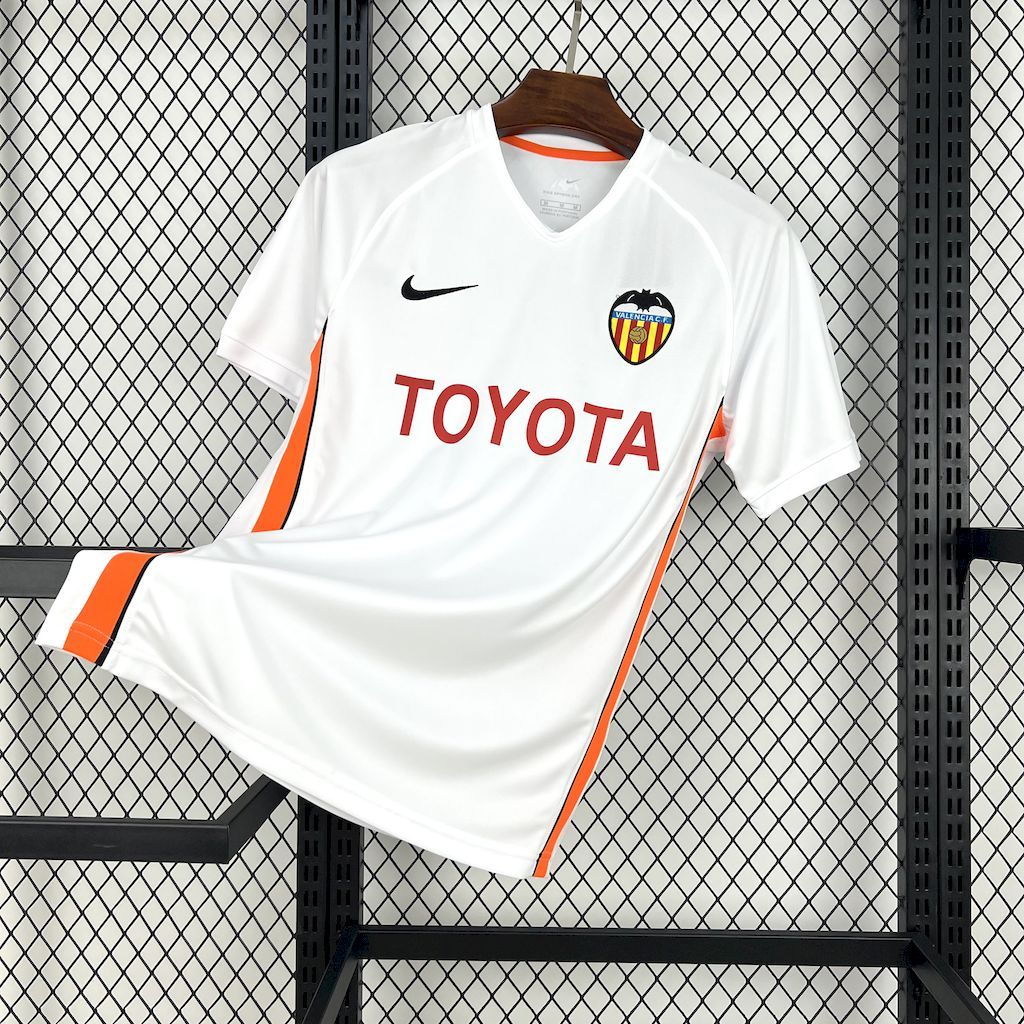 Valencia CF 2006-07 Home Retro Jersey