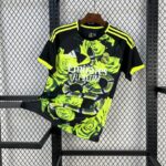 Real Madrid 2025-26 Green Rose Bamboo Leaf Green Jersey