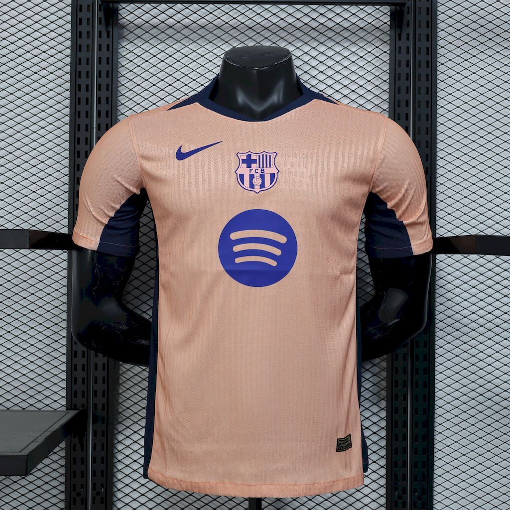 Barcelona 2025-26 Pre-match training suit Jersey Player Version