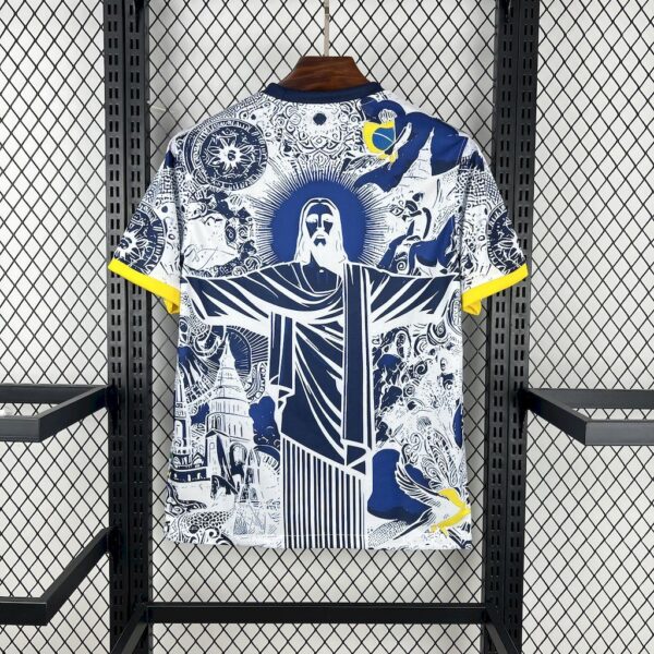 Brazil 2025 26 Blue and white Jersey