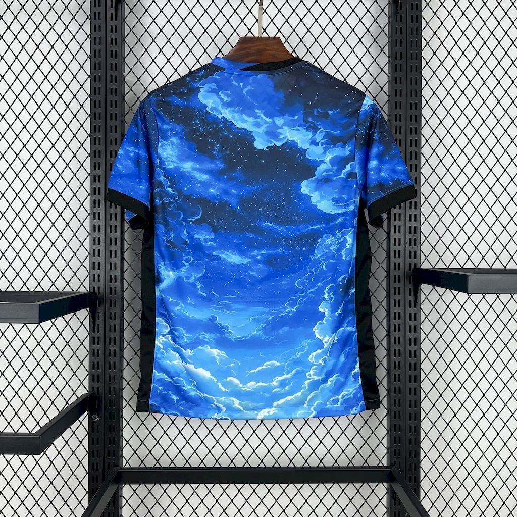 21afc16e0e544b7ca6088110b7fbcb69 Paris Saint-Germain 2025-26 Blue sky and white clouds Jersey