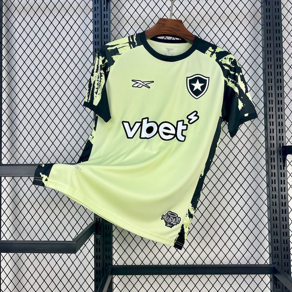 Botafogo 2025-26 Pre-match training Light green Jersey