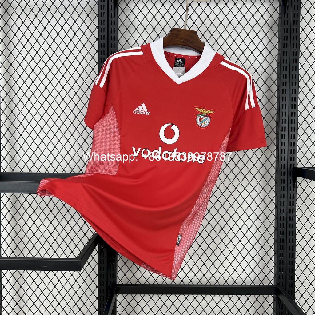Benfica 2003-04 Home Retro Jersey