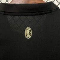 2535fbf40ba9497c8e7148ad3dd30cdc AC Milan 2024-25 125th Black goalkeeper Retro Jersey