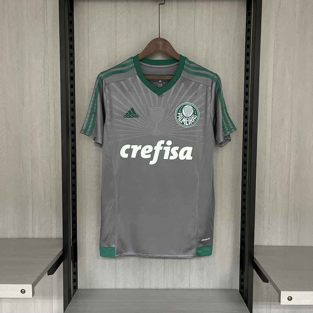 Retro Palmeiras 2016-17 Champions Commemorative Edition Silver Retro Palmeiras 2016-17 Champions Commemorative Edition Silver