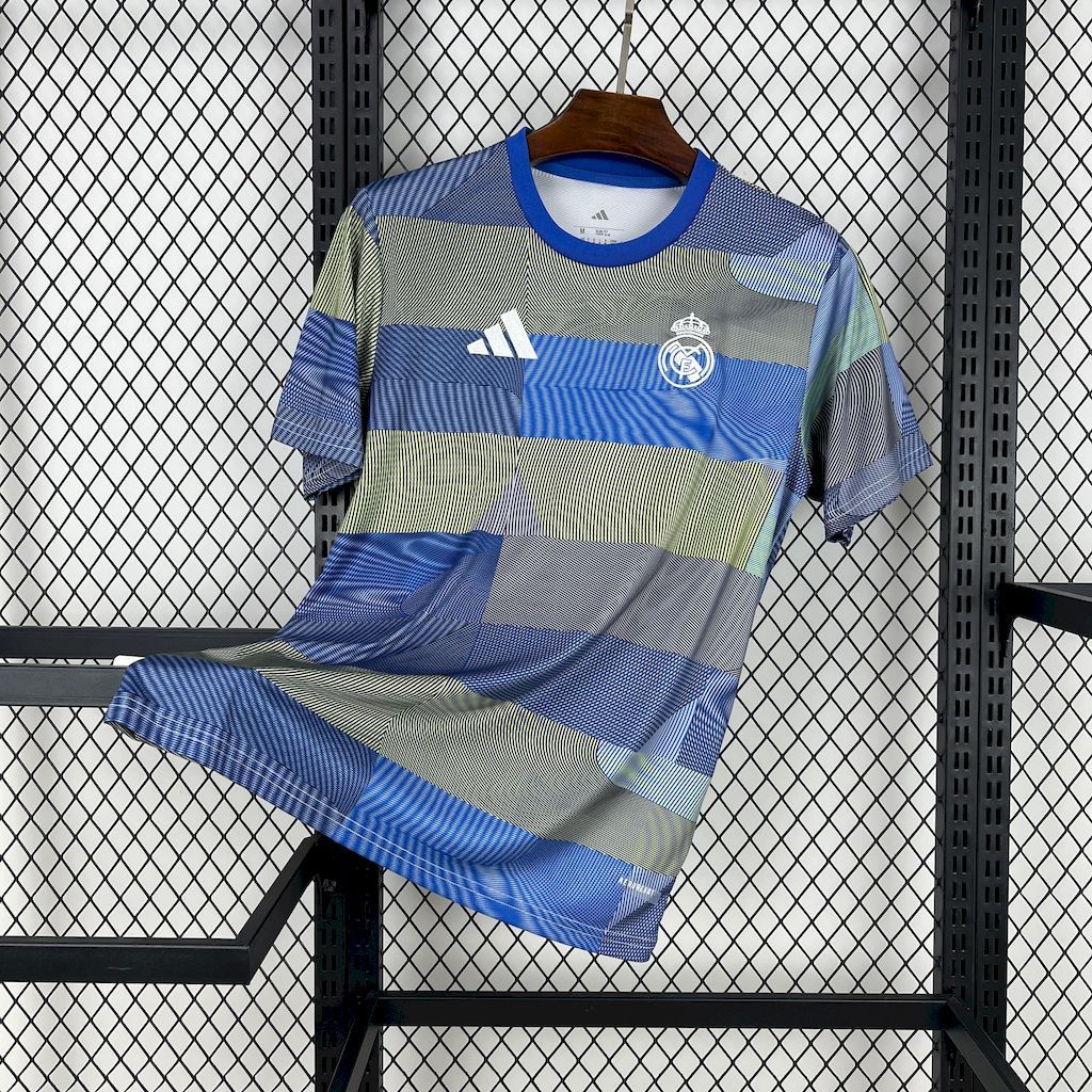 Real Madrid 2025-26 Pre-match training suit Jersey Real Madrid 2025-26 Pre-match training suit Jersey