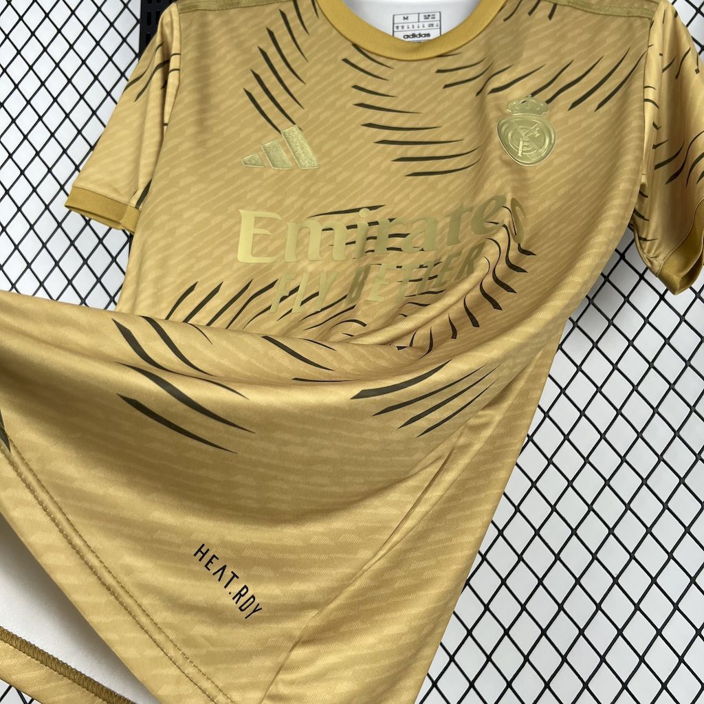 Real Madrid 2025-26 Training Gold Jersey