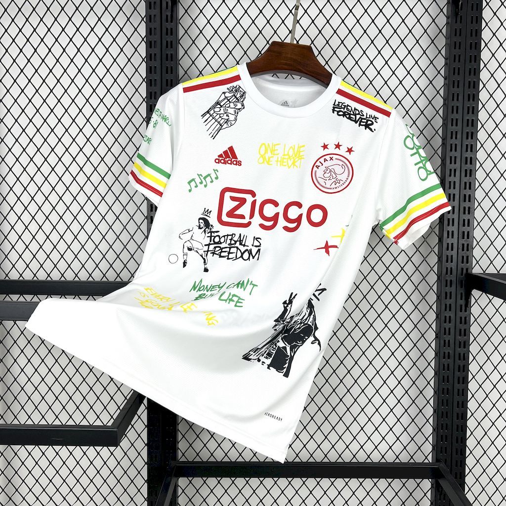 Ajax 2025-26 Amsterdam Bob Marley 40th Jersey