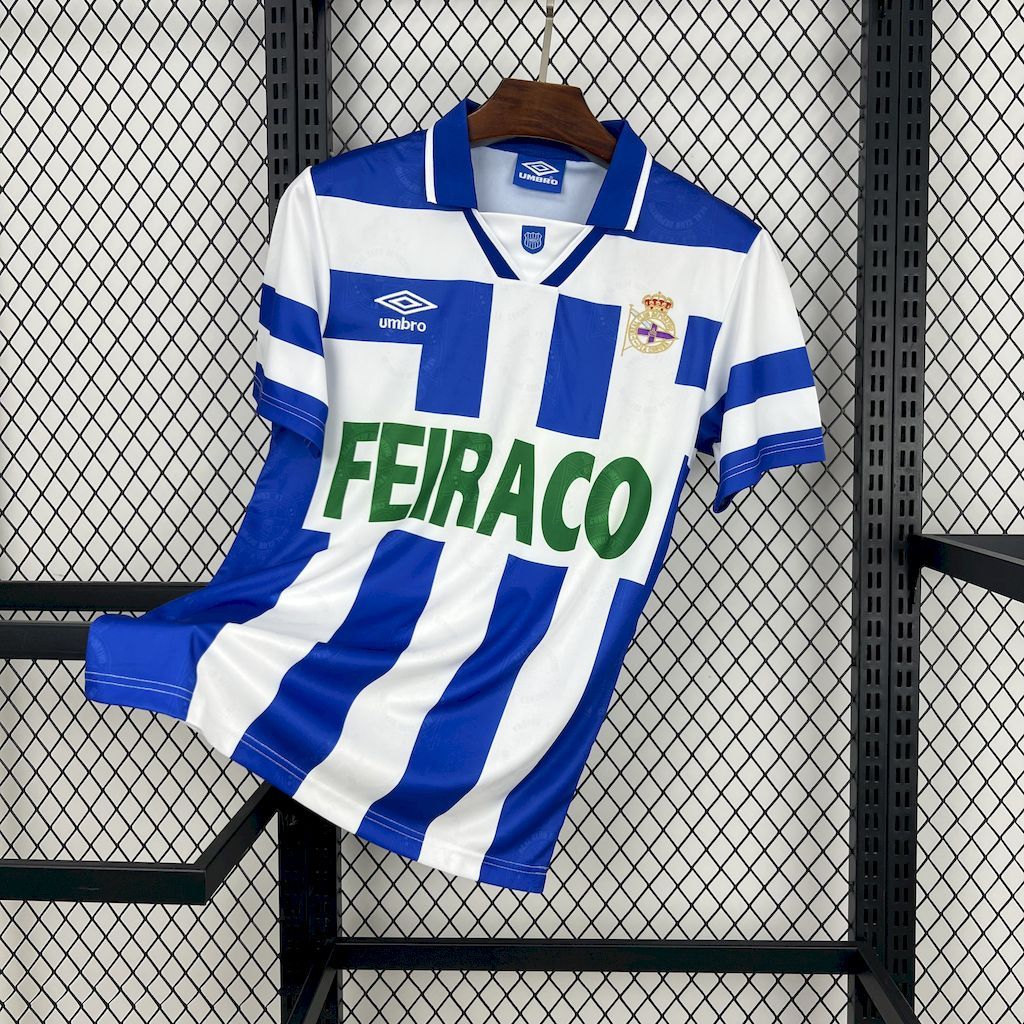 Deportivo de La Coruna 1994-95 Home Retro Jersey