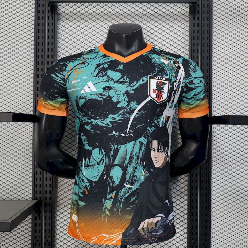 Japan 2025-26 リヴァイ·アッカーマン Jersey Player Version