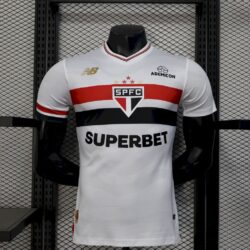 Sao Paulo 2025-26 Home Jersey Player Version