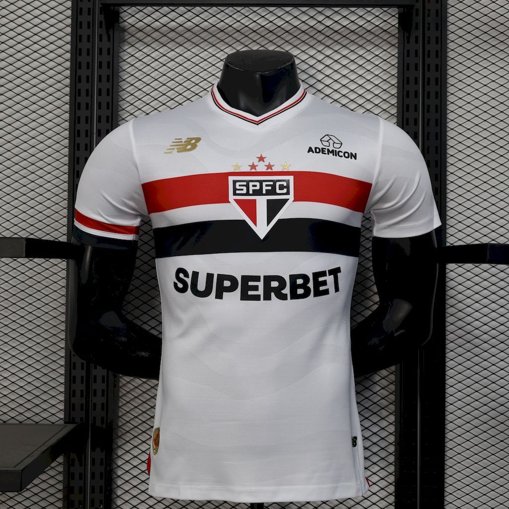 Sao Paulo 2025-26 Home Jersey Player Version Sao Paulo 2025-26 Home Jersey Player Version