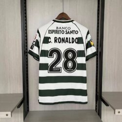 Retro Sporting Lisbon 0103 Home C. RONALDO # 28
