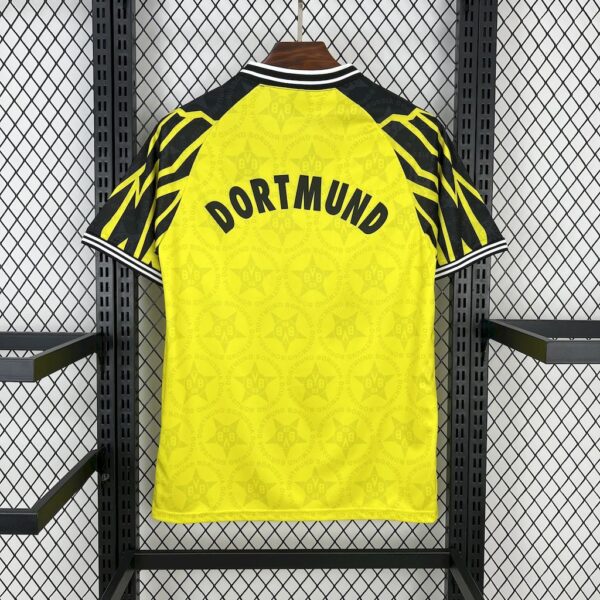 Borussia Dortmund 1994-95 Home Retro Jersey - Image 3
