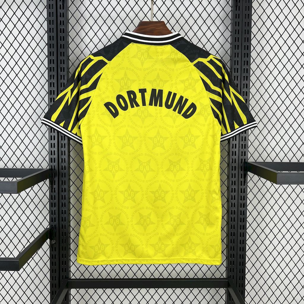 Borussia Dortmund 1994-95 Home Retro Jersey