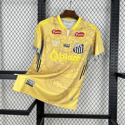 Santos 2025-26 Golden Dragon Special Edition Jersey Santos 2025-26 Golden Dragon Special Edition Jersey