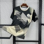 Manchester City 2025-26 Black and yellow concept version Jersey