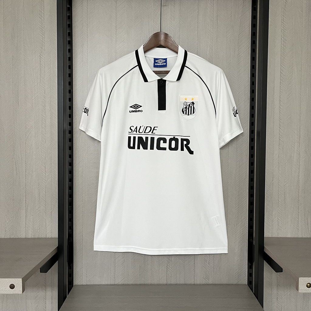 Retro Santos 1997 home jersey Retro Santos 1997 home jersey