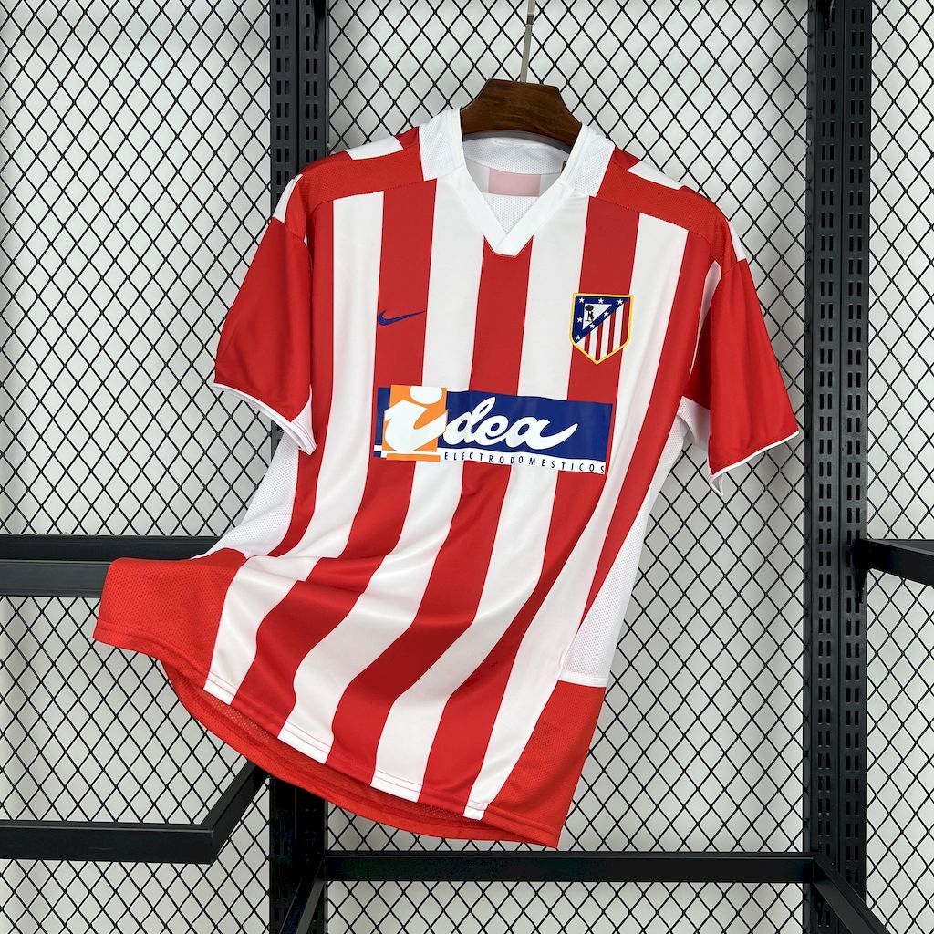 Atletico Madrid 2002-03 Home Retro Jersey